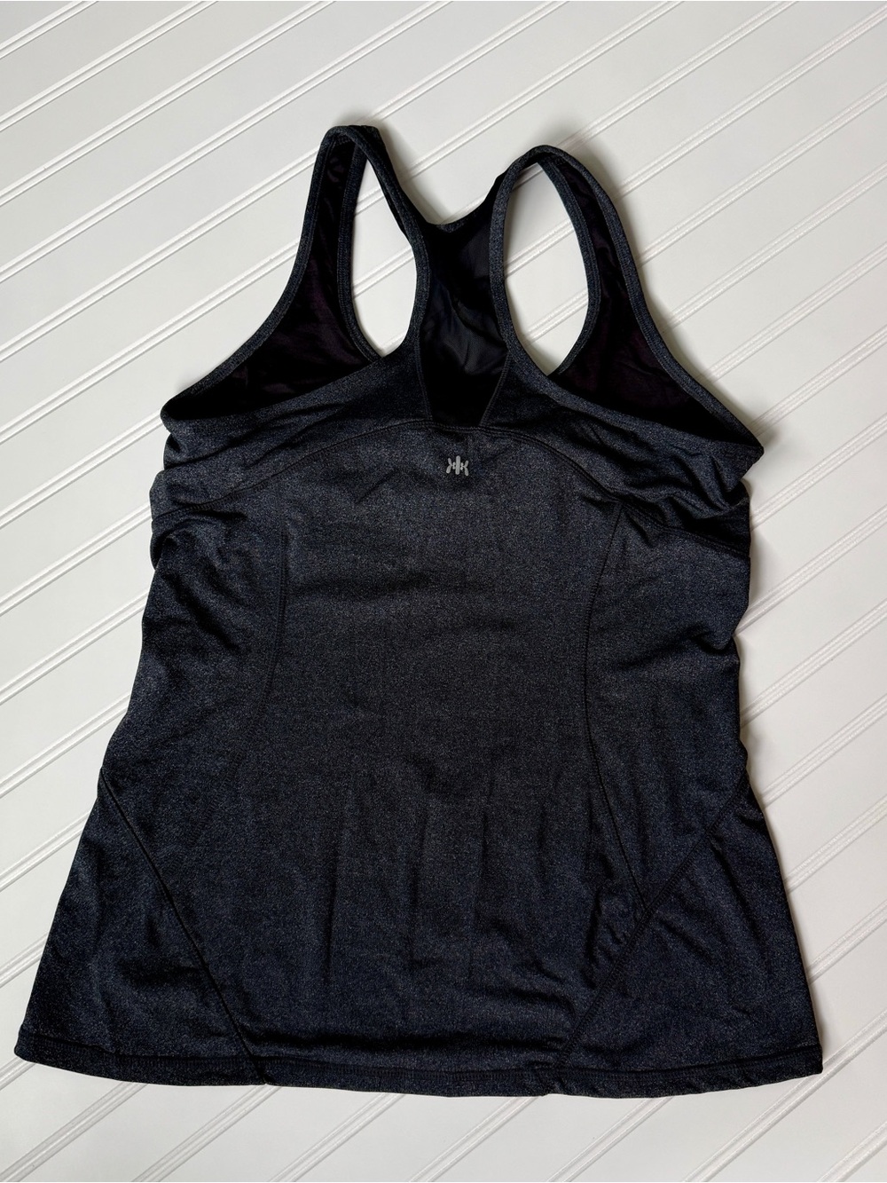 Kyodan Charcoal Black Racerback Performance Tank - Picture 2 of 2